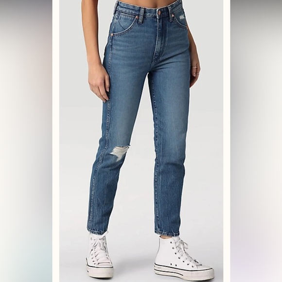 ✅✅Wrangler Walker High Rise Slim Jean 30 x 28 - Picture 3 of 10